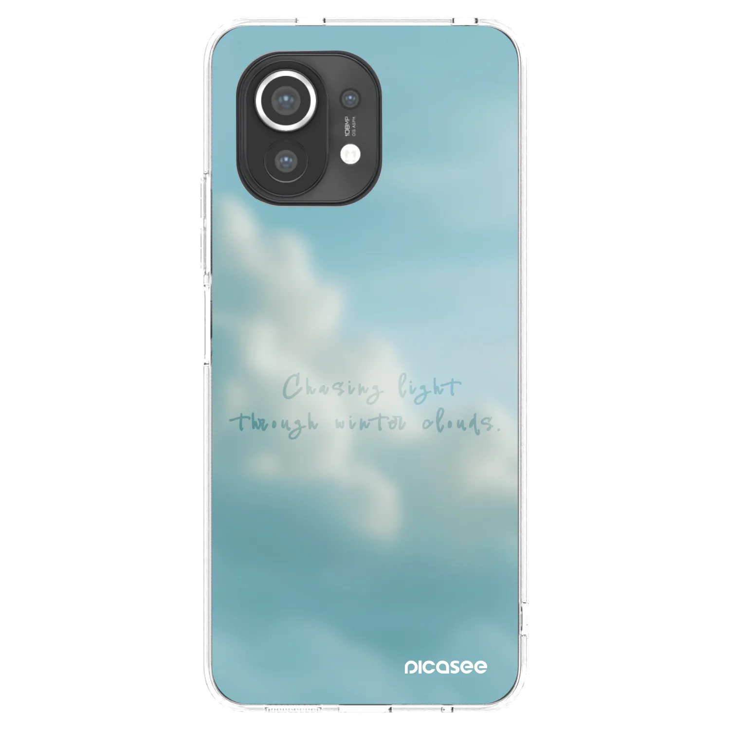 Picasee silikonowe przeźroczyste etui na Xiaomi Mi 11 - CHASiNG LIGHT