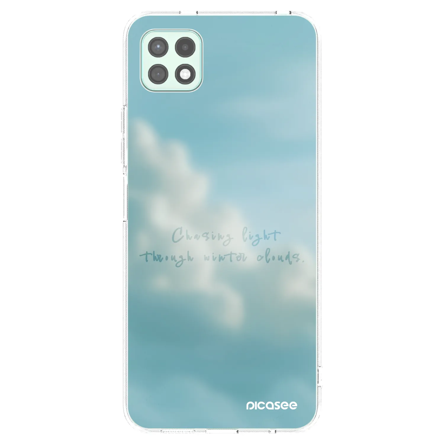 Picasee silikonowe przeźroczyste etui na Samsung Galaxy A22 A226B 5G - CHASiNG LIGHT