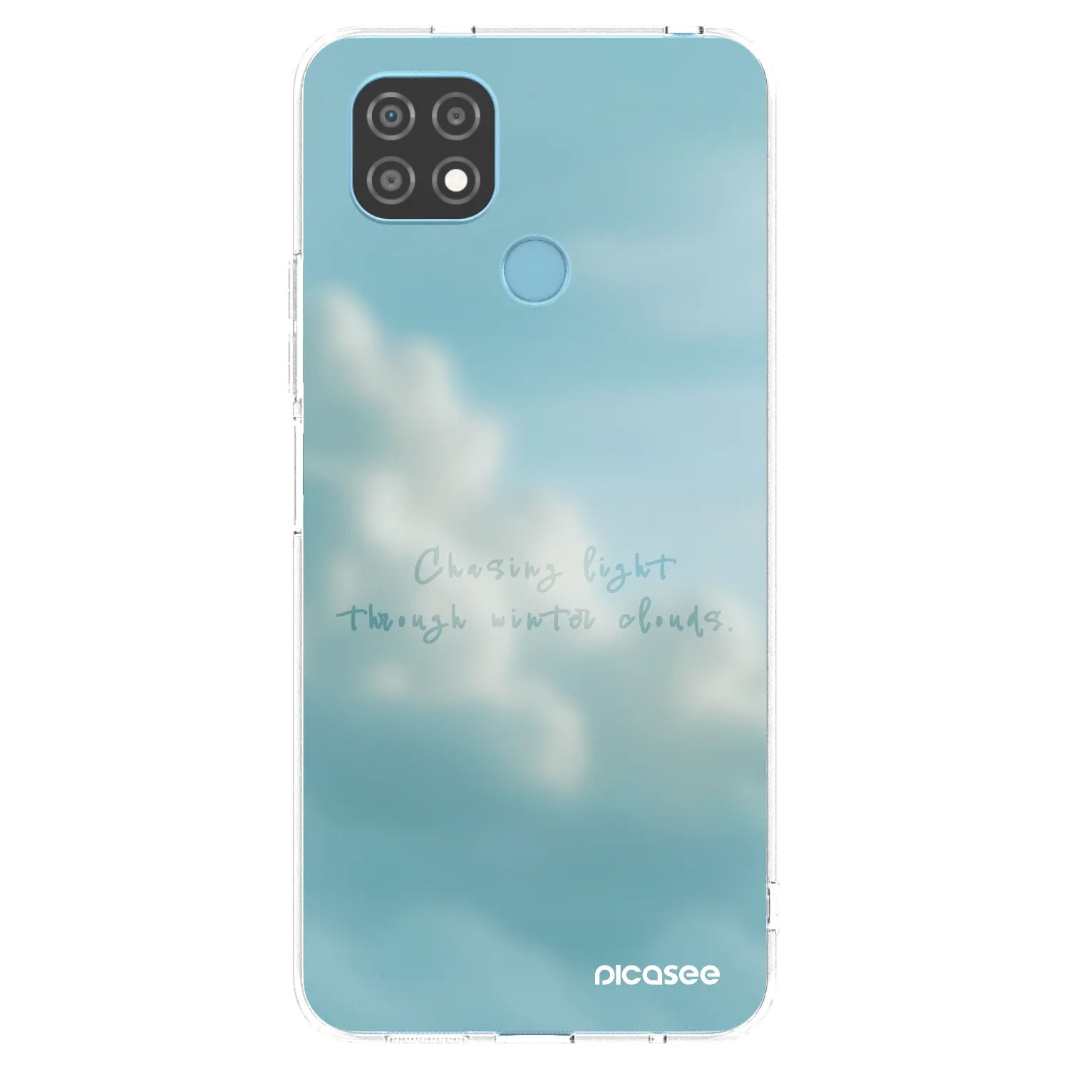 Picasee silikonowe przeźroczyste etui na Realme C21 - CHASiNG LIGHT