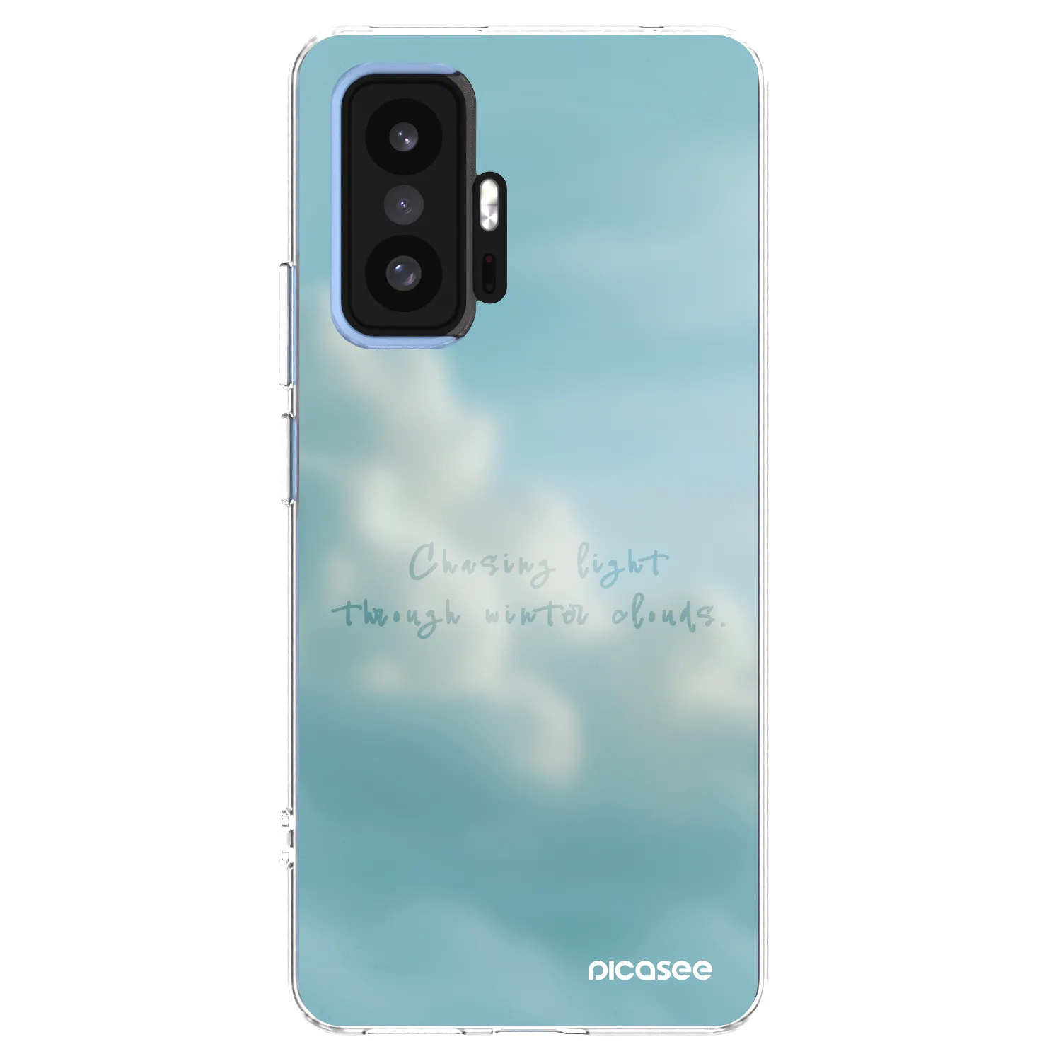 Picasee silikonowe przeźroczyste etui na Xiaomi 11T - CHASiNG LIGHT