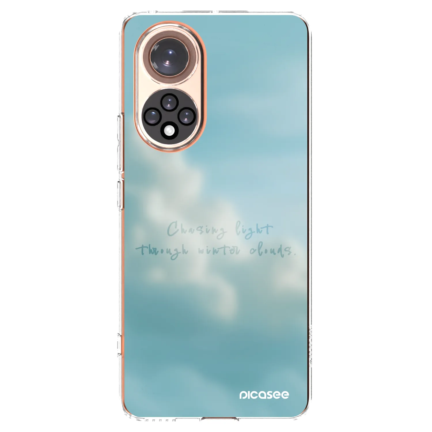 Picasee silikonowe przeźroczyste etui na Honor 50 5G - CHASiNG LIGHT