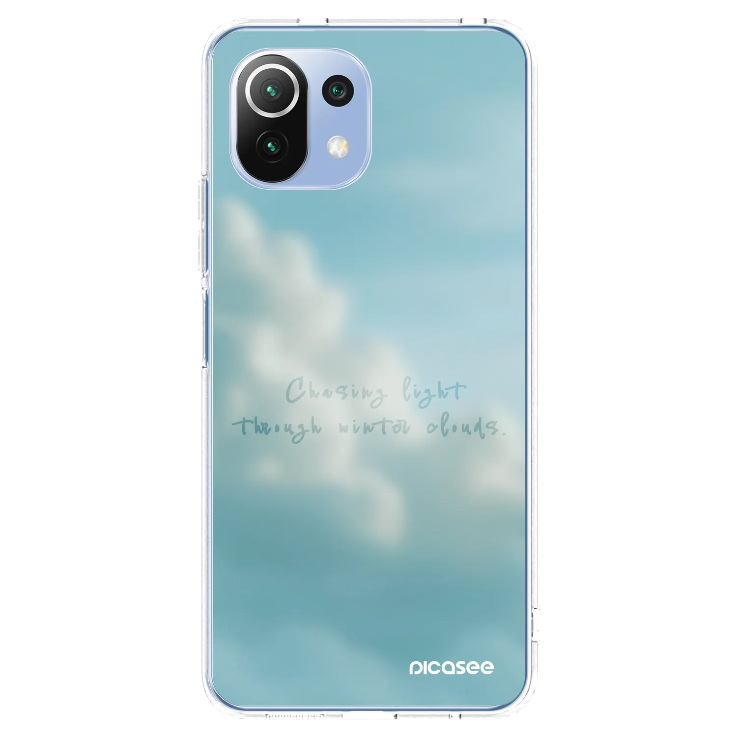 Picasee silikonowe przeźroczyste etui na Xiaomi 11 Lite 5G NE - CHASiNG LIGHT