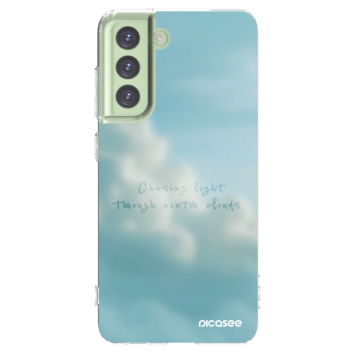 Picasee silikonowe przeźroczyste etui na Samsung Galaxy S21 FE 5G - CHASiNG LIGHT