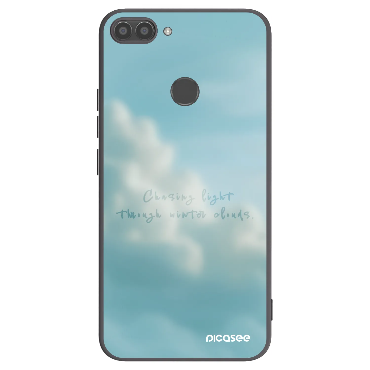 Picasee silikonowe czarne etui na Huawei P Smart - CHASiNG LIGHT