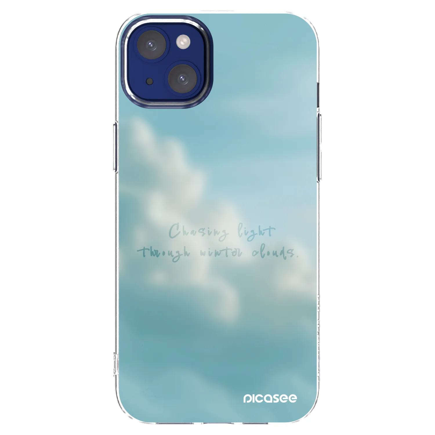 Picasee silikonowe przeźroczyste etui na Apple iPhone 14 Plus - CHASiNG LIGHT