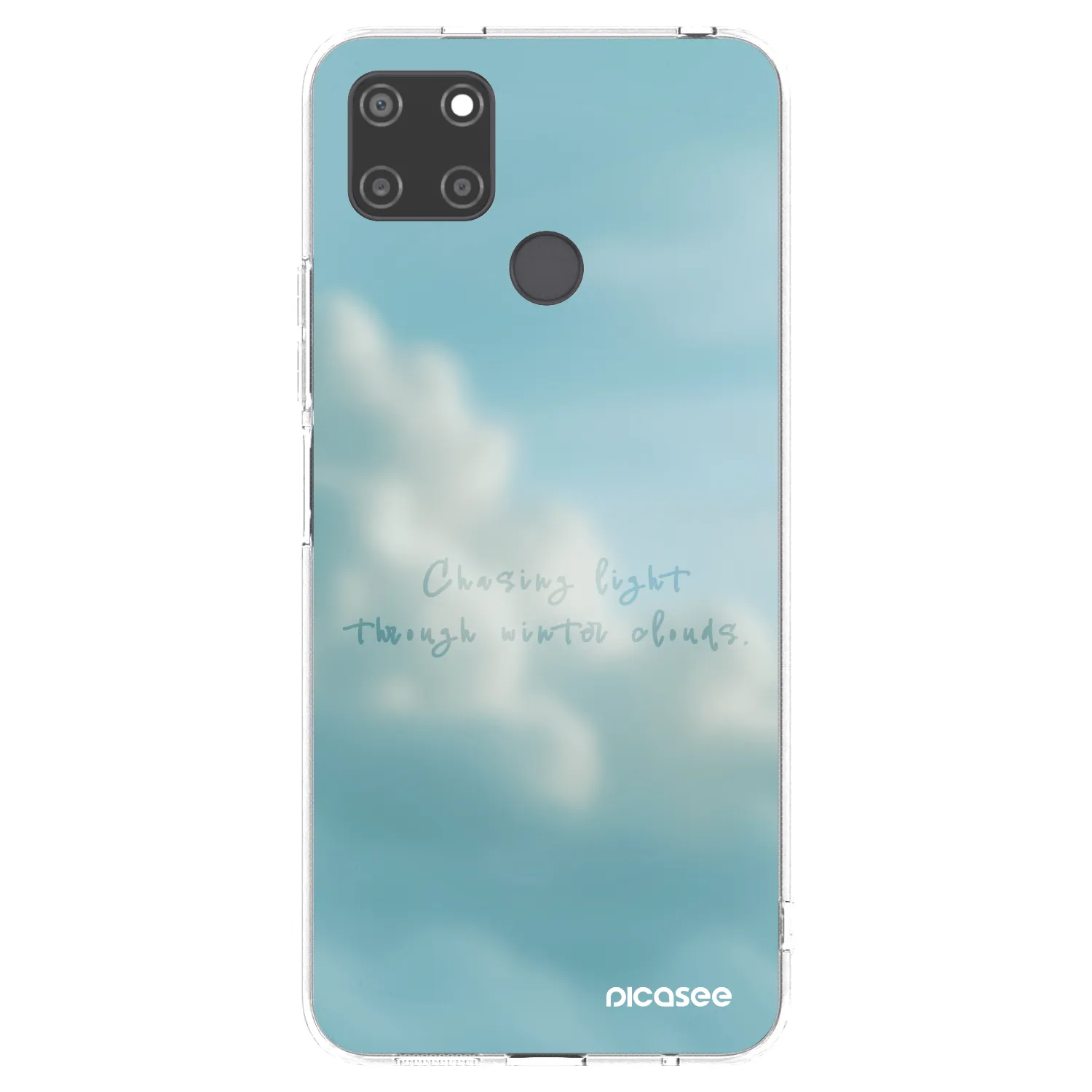 Picasee silikonowe przeźroczyste etui na Realme C21Y - CHASiNG LIGHT