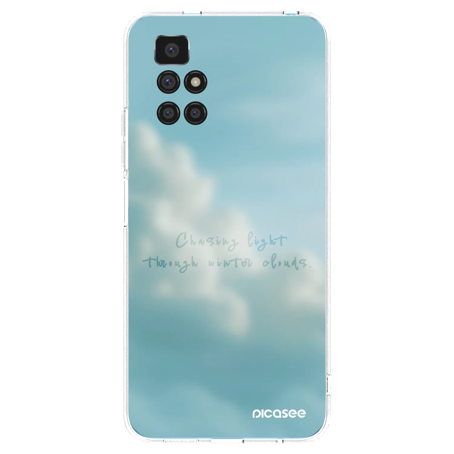 Picasee silikonowe przeźroczyste etui na Xiaomi Redmi 10 (2022) - CHASiNG LIGHT