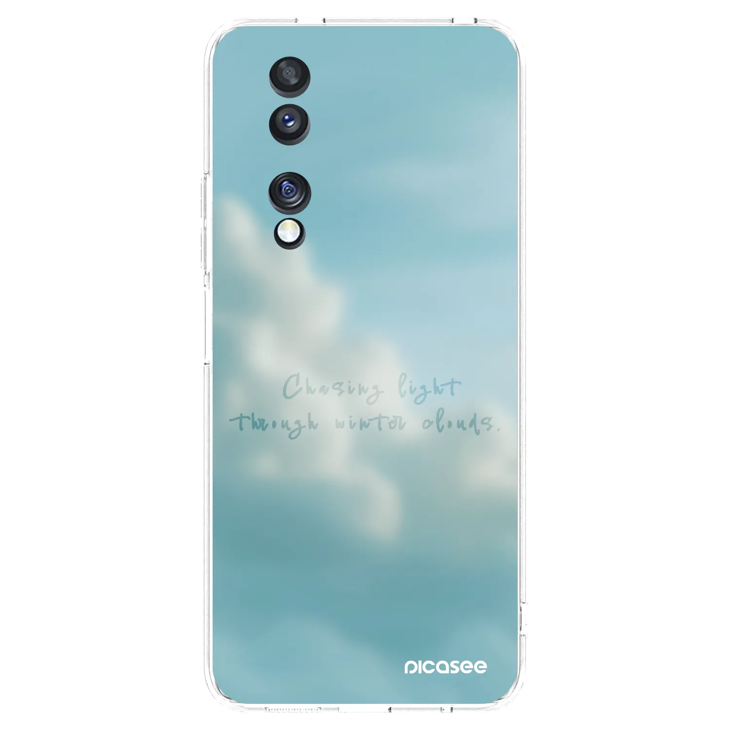 Picasee silikonowe przeźroczyste etui na Honor 70 - CHASiNG LIGHT