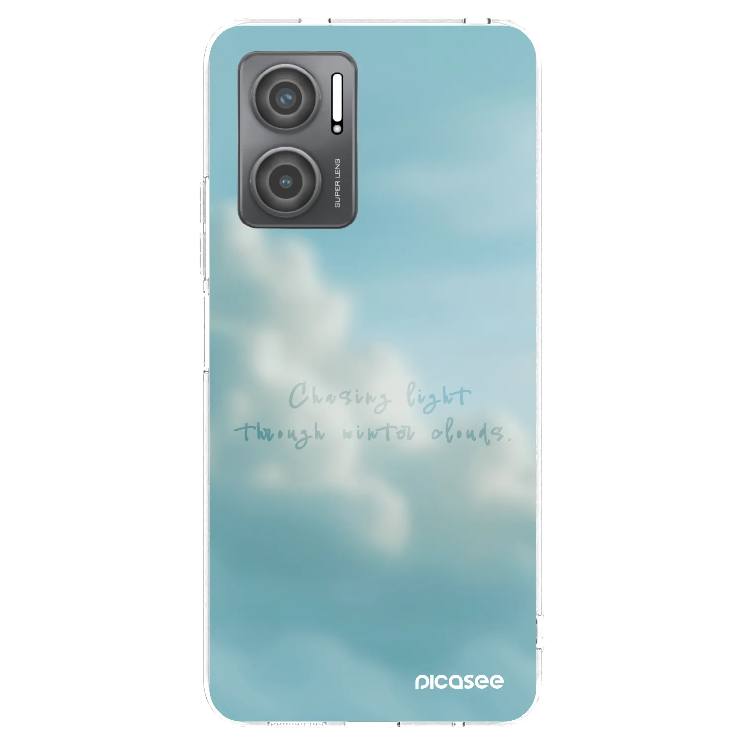 Picasee silikonowe przeźroczyste etui na Xiaomi Redmi 10 5G - CHASiNG LIGHT