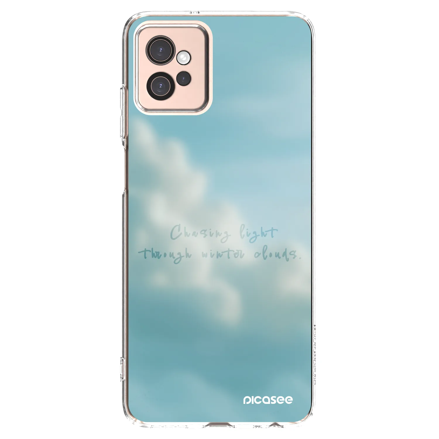 Picasee silikonowe przeźroczyste etui na Motorola Moto G32 - CHASiNG LIGHT