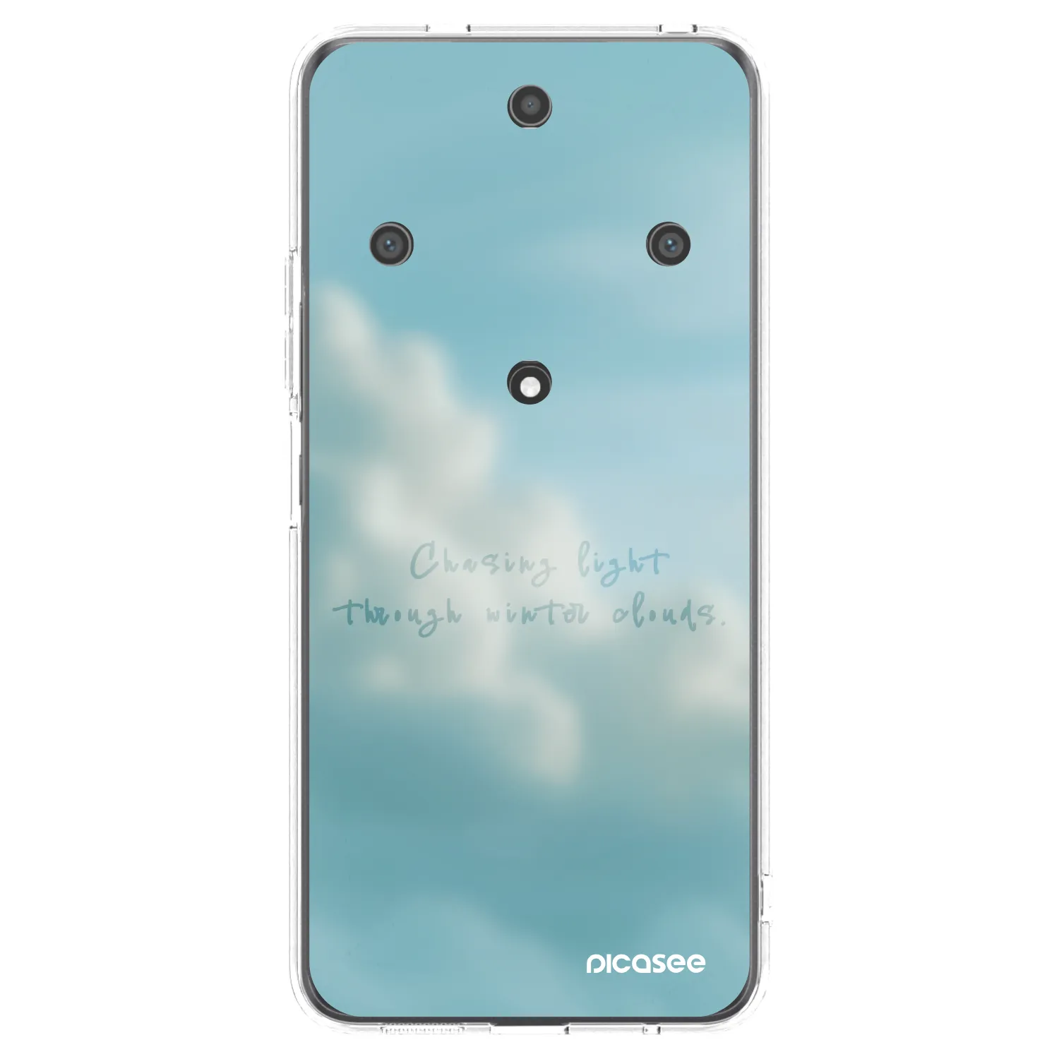Picasee silikonowe przeźroczyste etui na Honor Magic5 Lite 5G - CHASiNG LIGHT