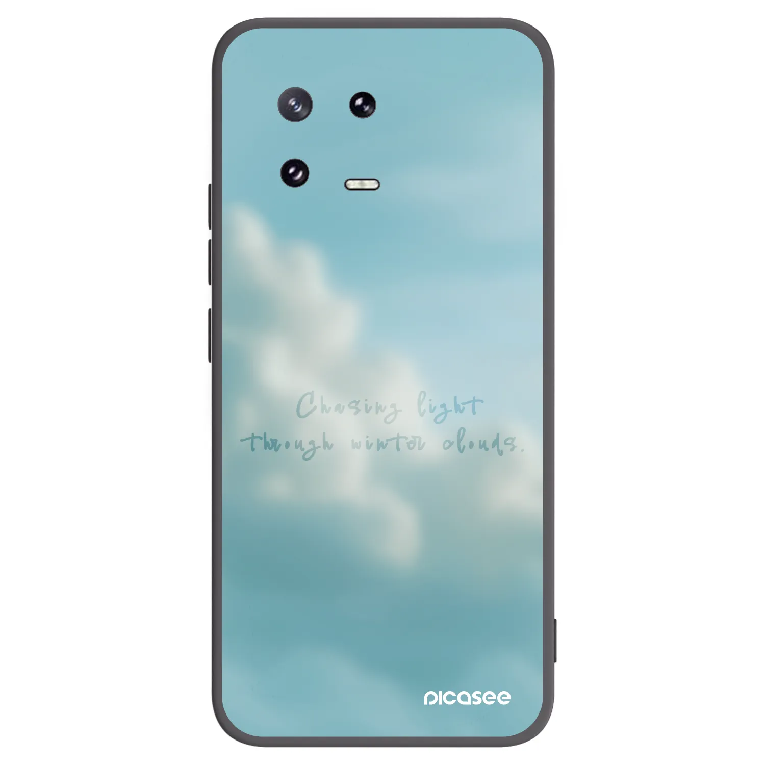Picasee silikonowe czarne etui na Xiaomi 13 Pro - CHASiNG LIGHT