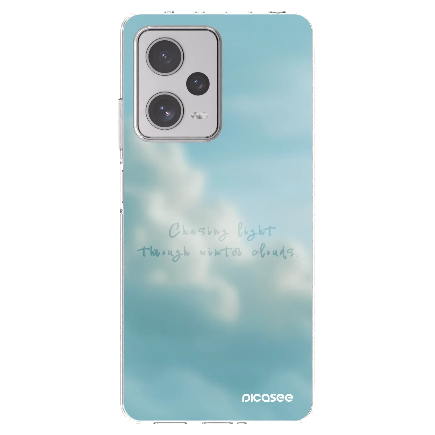 Picasee silikonowe przeźroczyste etui na Xiaomi Redmi Note 12 Pro+ 5G - CHASiNG LIGHT
