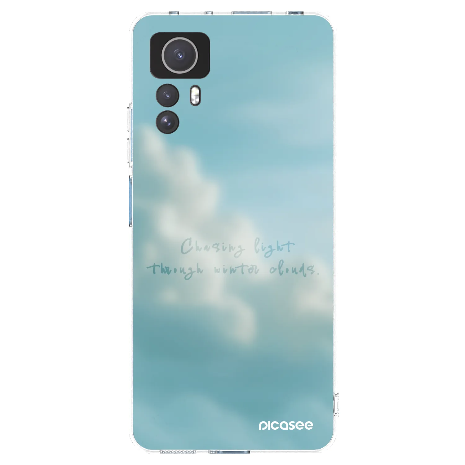 Picasee silikonowe przeźroczyste etui na Xiaomi Redmi Note 12S - CHASiNG LIGHT