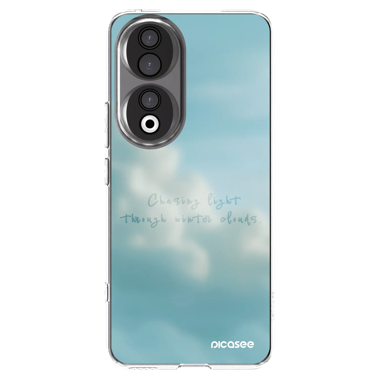 Picasee silikonowe przeźroczyste etui na Honor 90 5G - CHASiNG LIGHT