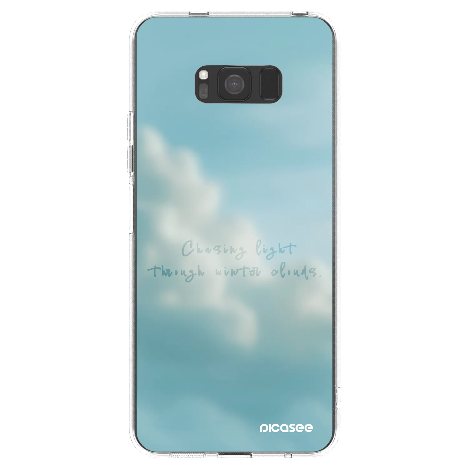 Picasee silikonowe przeźroczyste etui na Samsung Galaxy S8 G950F - CHASiNG LIGHT