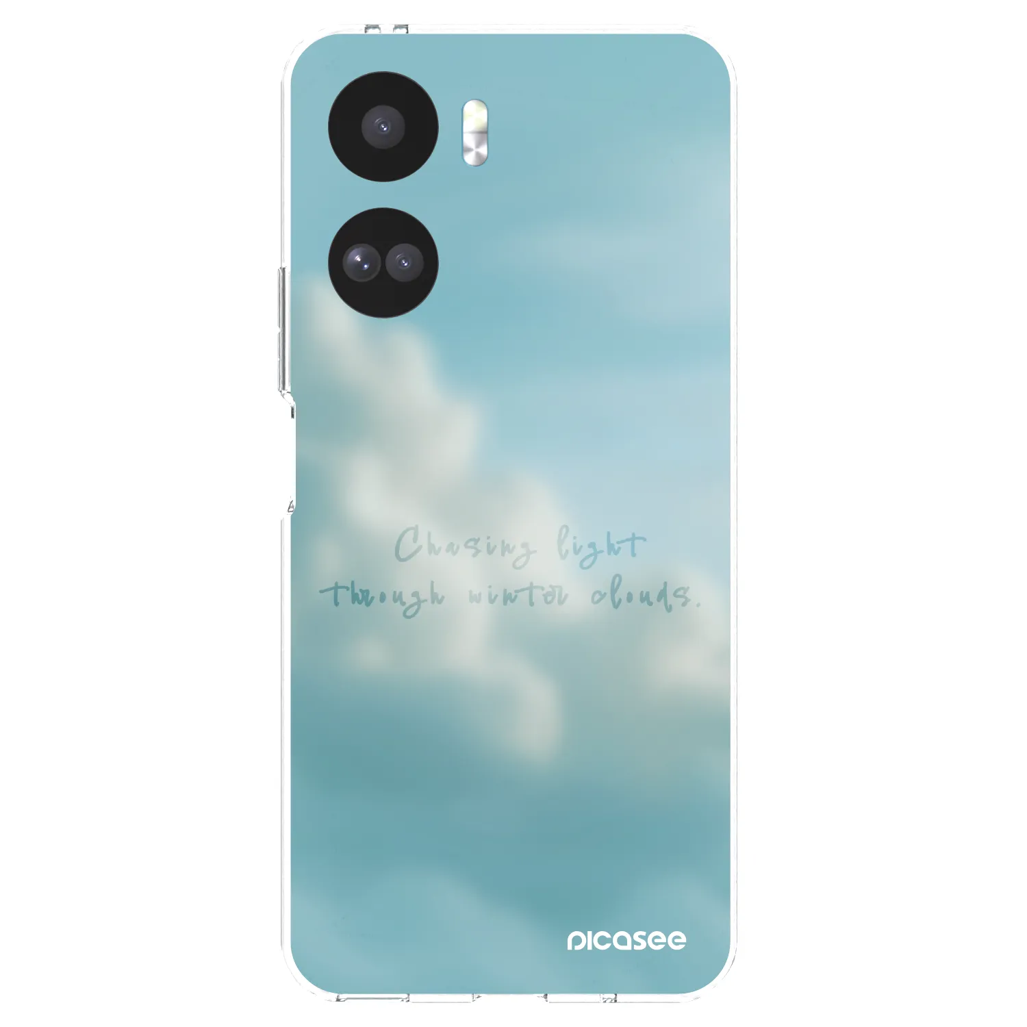 Picasee silikonowe przeźroczyste etui na Honor 90 Lite 5G - CHASiNG LIGHT