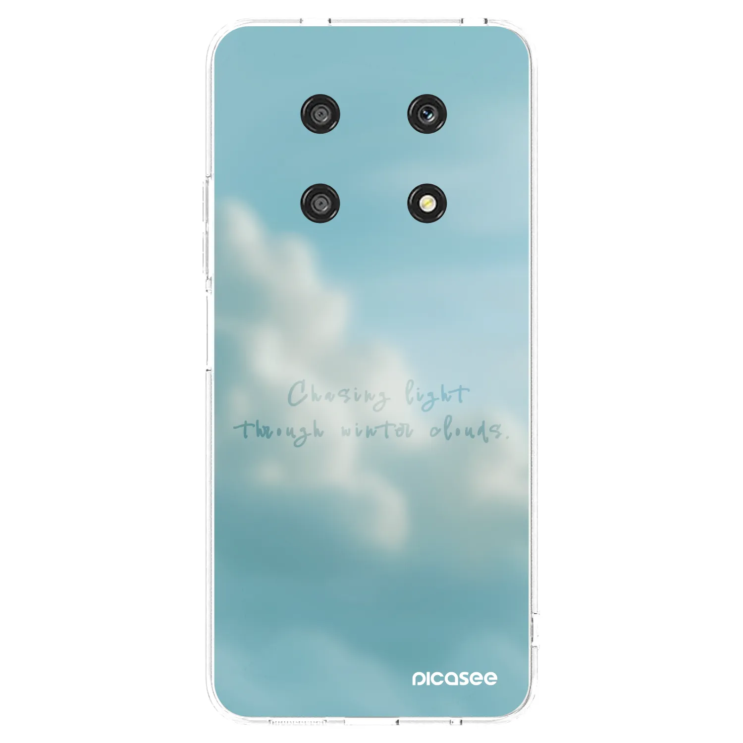 Picasee silikonowe przeźroczyste etui na Honor Magic4 Lite 5G - CHASiNG LIGHT