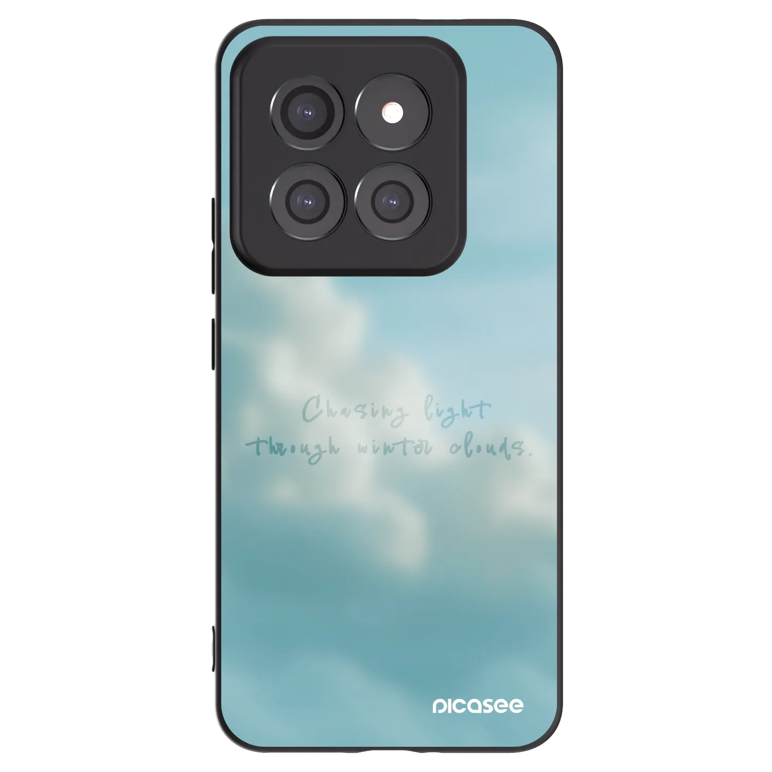 Picasee silikonowe czarne etui na Xiaomi 14 Pro - CHASiNG LIGHT