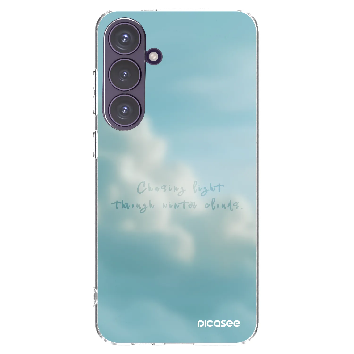 Picasee silikonowe przeźroczyste etui na Samsung Galaxy S24+ S926B 5G - CHASiNG LIGHT