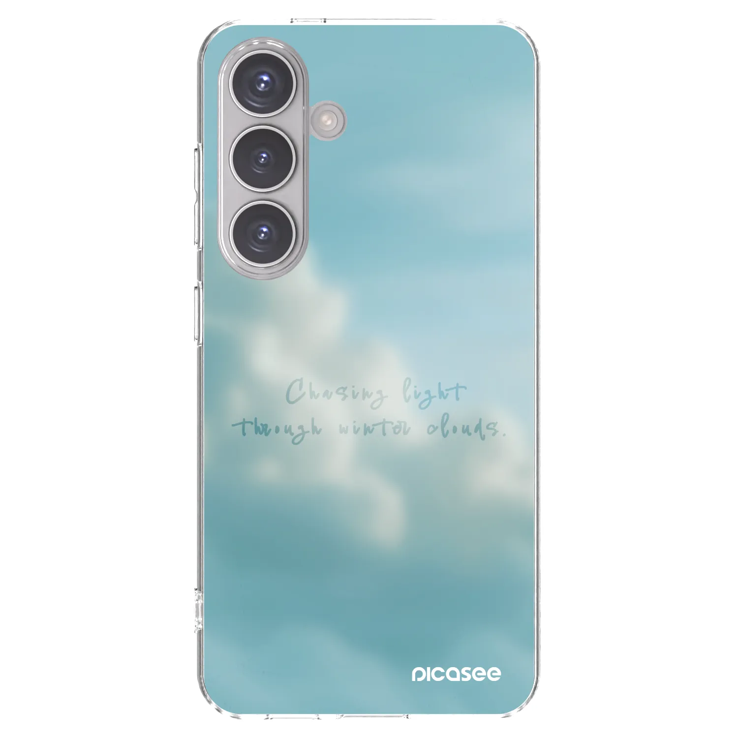 Picasee silikonowe przeźroczyste etui na Samsung Galaxy S24 S921B 5G - CHASiNG LIGHT