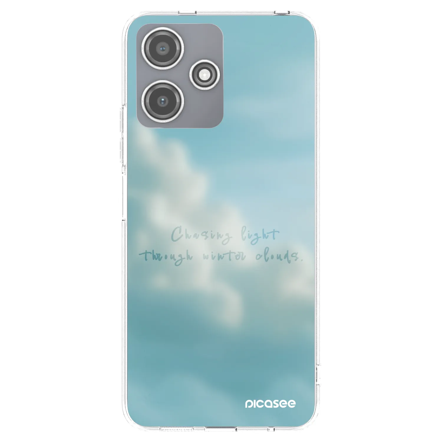 Picasee silikonowe przeźroczyste etui na Xiaomi Redmi 12 5G - CHASiNG LIGHT