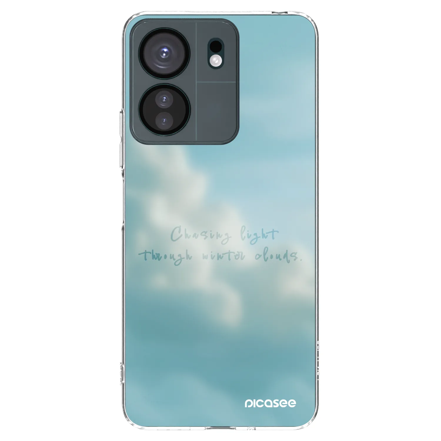 Picasee silikonowe przeźroczyste etui na Xiaomi Redmi 13C 4G - CHASiNG LIGHT