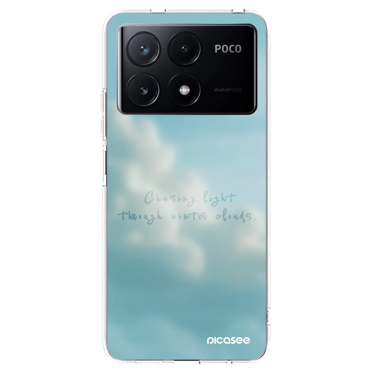 Picasee silikonowe przeźroczyste etui na Xiaomi Poco X6 Pro - CHASiNG LIGHT