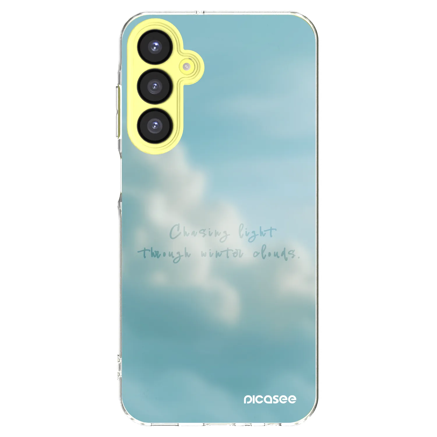 Picasee silikonowe przeźroczyste etui na Samsung Galaxy A25 A256B 5G - CHASiNG LIGHT