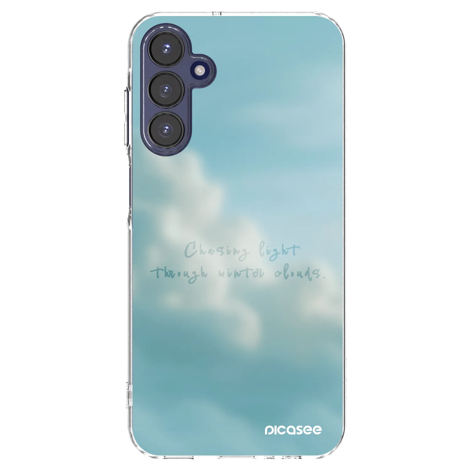 Picasee silikonowe przeźroczyste etui na Samsung Galaxy A15 A155F 4G - CHASiNG LIGHT