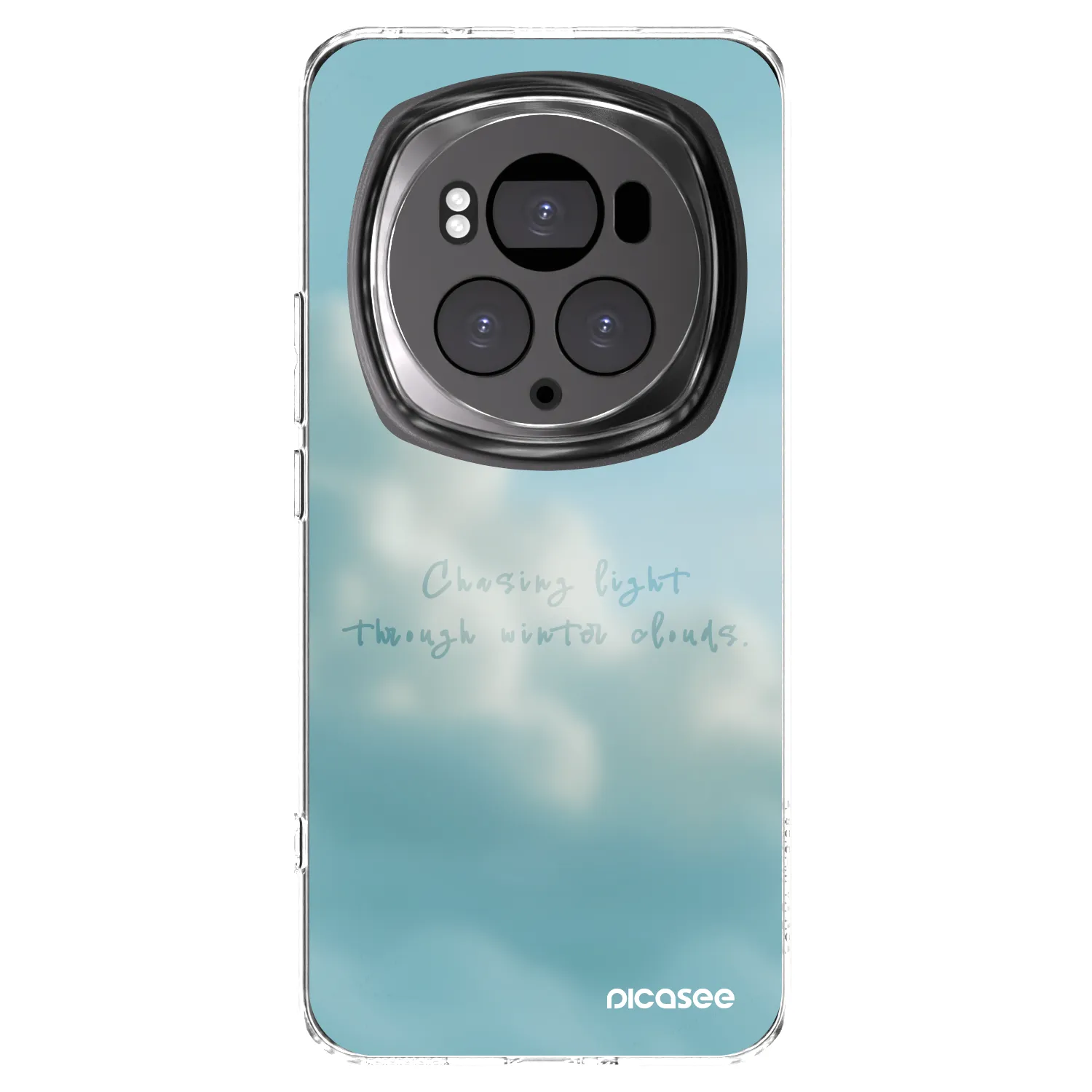 Picasee silikonowe przeźroczyste etui na Honor Magic6 Pro - CHASiNG LIGHT
