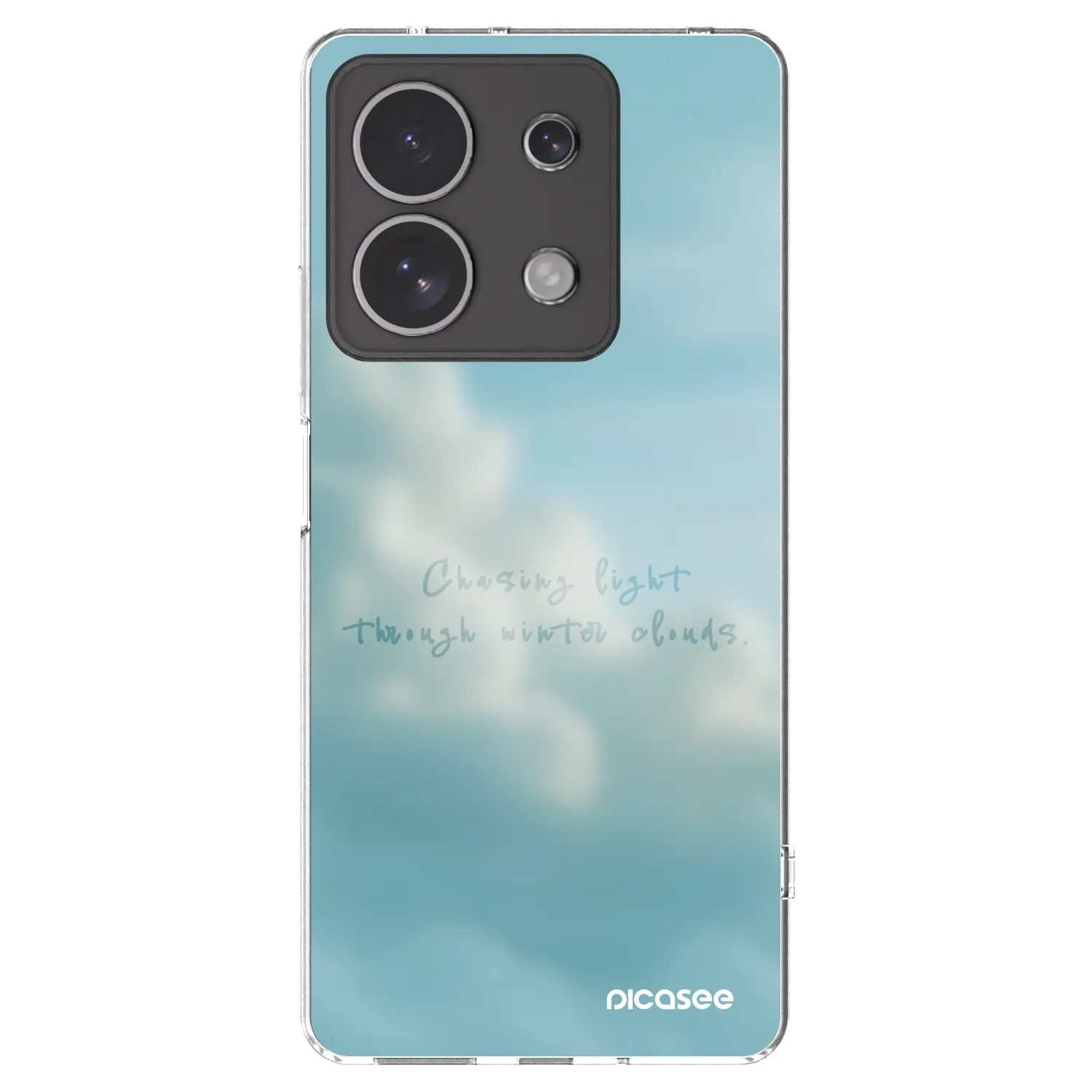 Picasee silikonowe przeźroczyste etui na Xiaomi Redmi Note 13 4G - CHASiNG LIGHT
