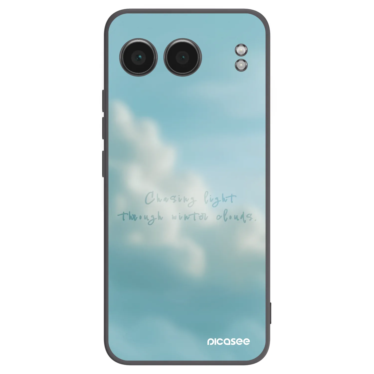 Picasee silikonowe czarne etui na OnePlus Nord 4 - CHASiNG LIGHT