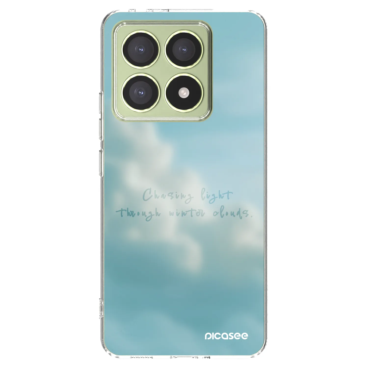 Picasee silikonowe przeźroczyste etui na Xiaomi 14T - CHASiNG LIGHT