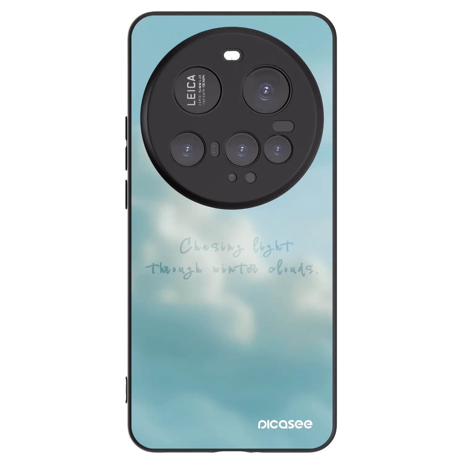 Picasee silikonowe czarne etui na Xiaomi 15 Ultra - CHASiNG LIGHT