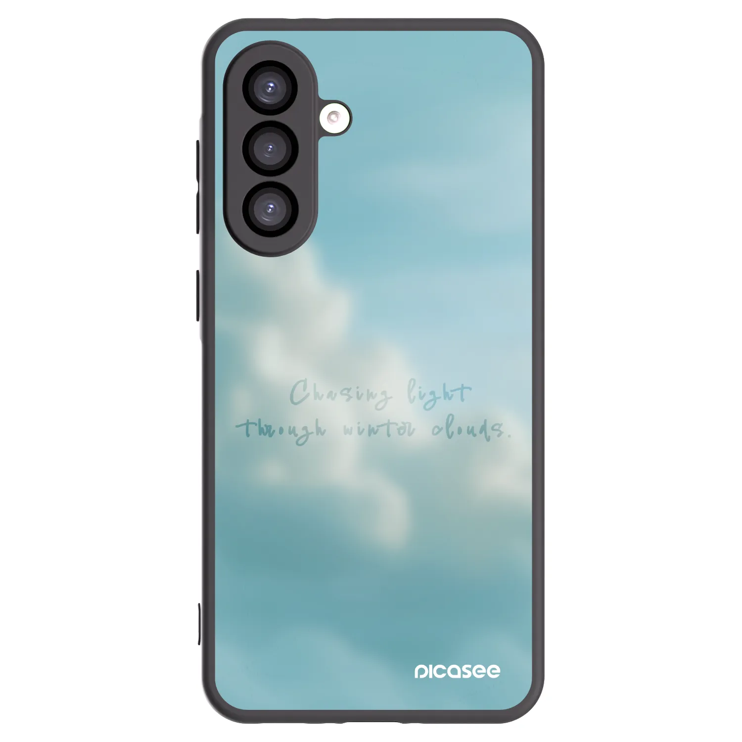 Picasee silikonowe czarne etui na Samsung Galaxy A26 5G A266B - CHASiNG LIGHT