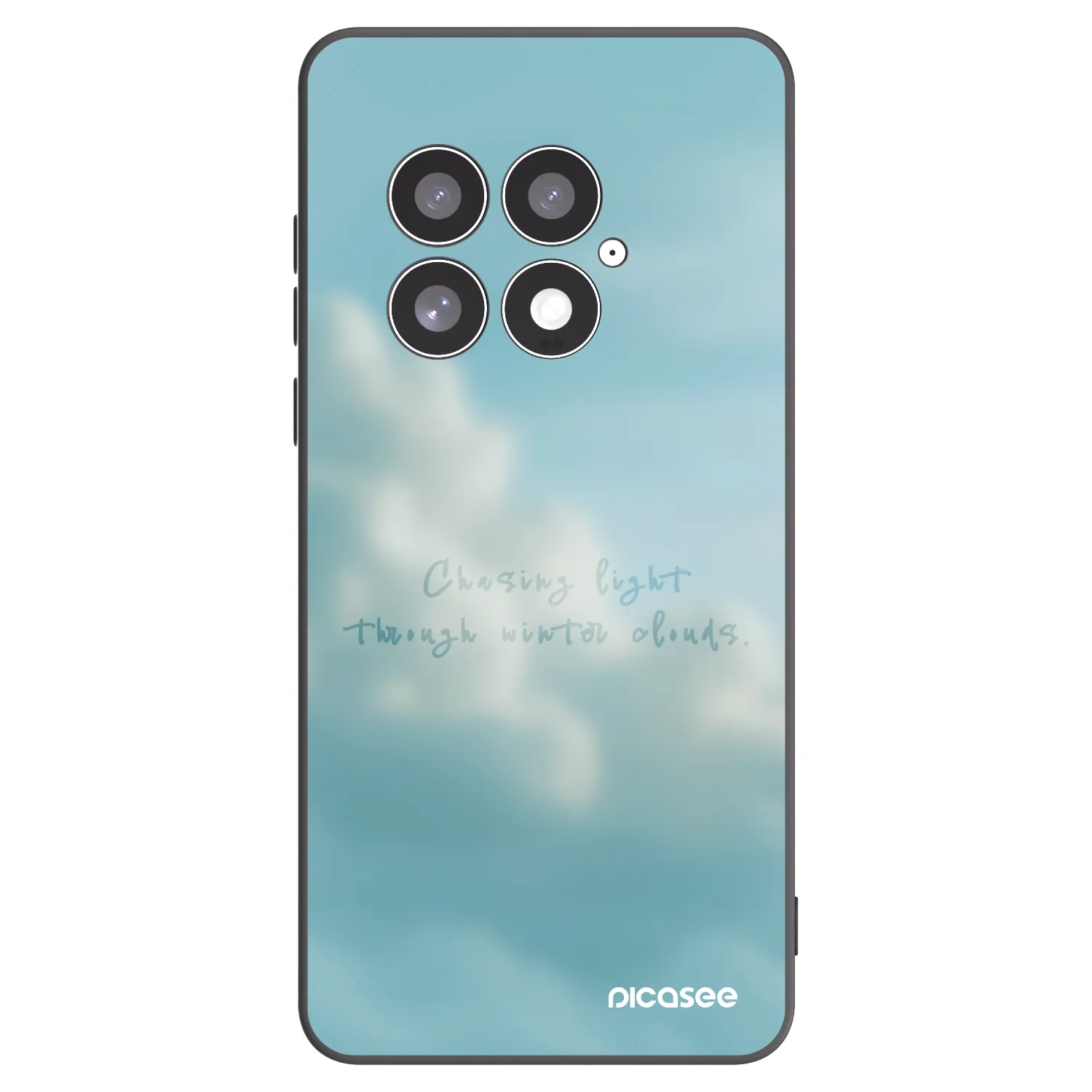 Picasee silikonowe czarne etui na OnePlus 13 5G - CHASiNG LIGHT