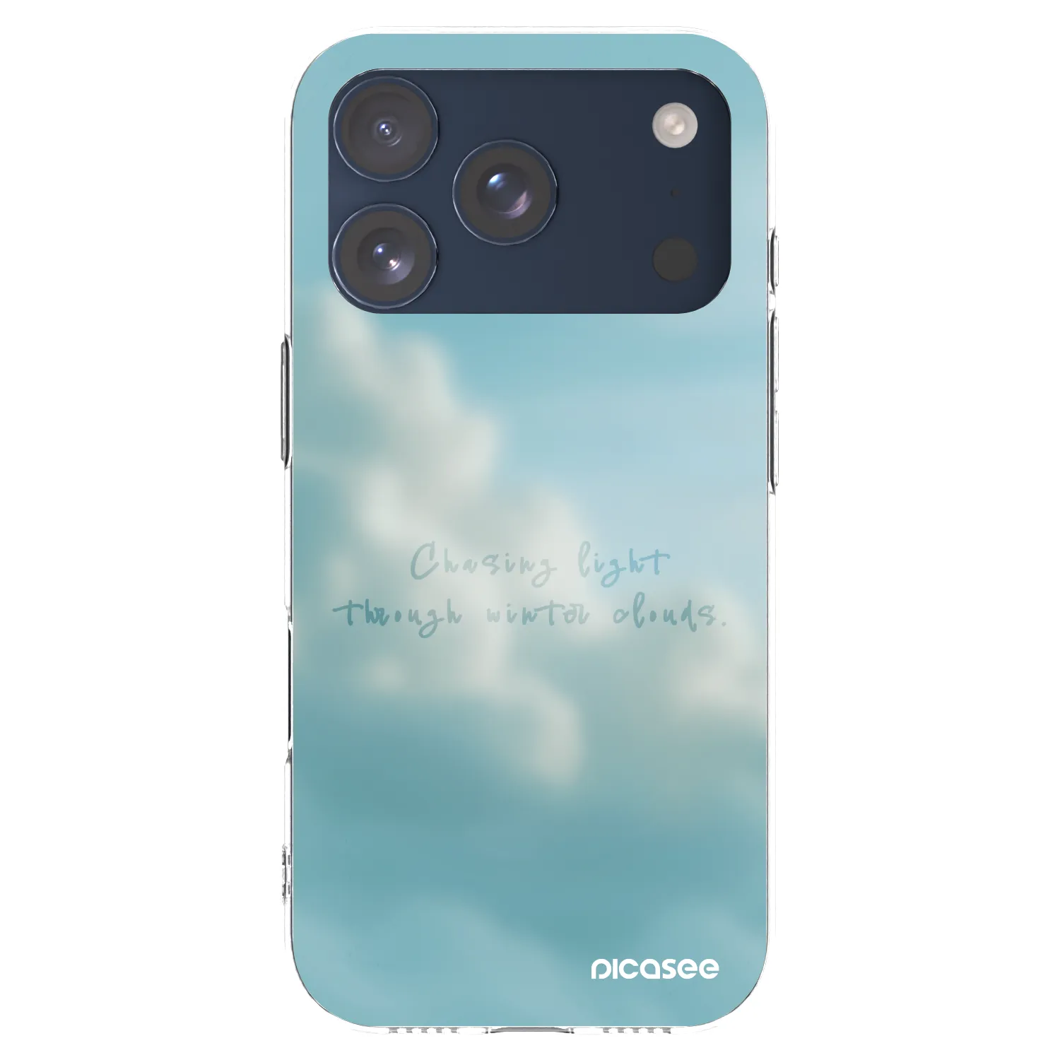 Picasee silikonowe przeźroczyste etui na Apple iPhone 17 Pro - CHASiNG LIGHT