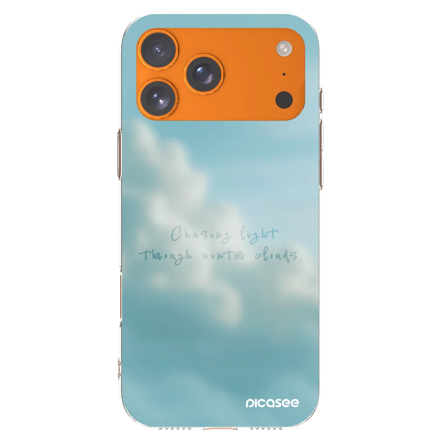 Picasee silikonowe przeźroczyste etui na Apple iPhone 17 Pro Max - CHASiNG LIGHT