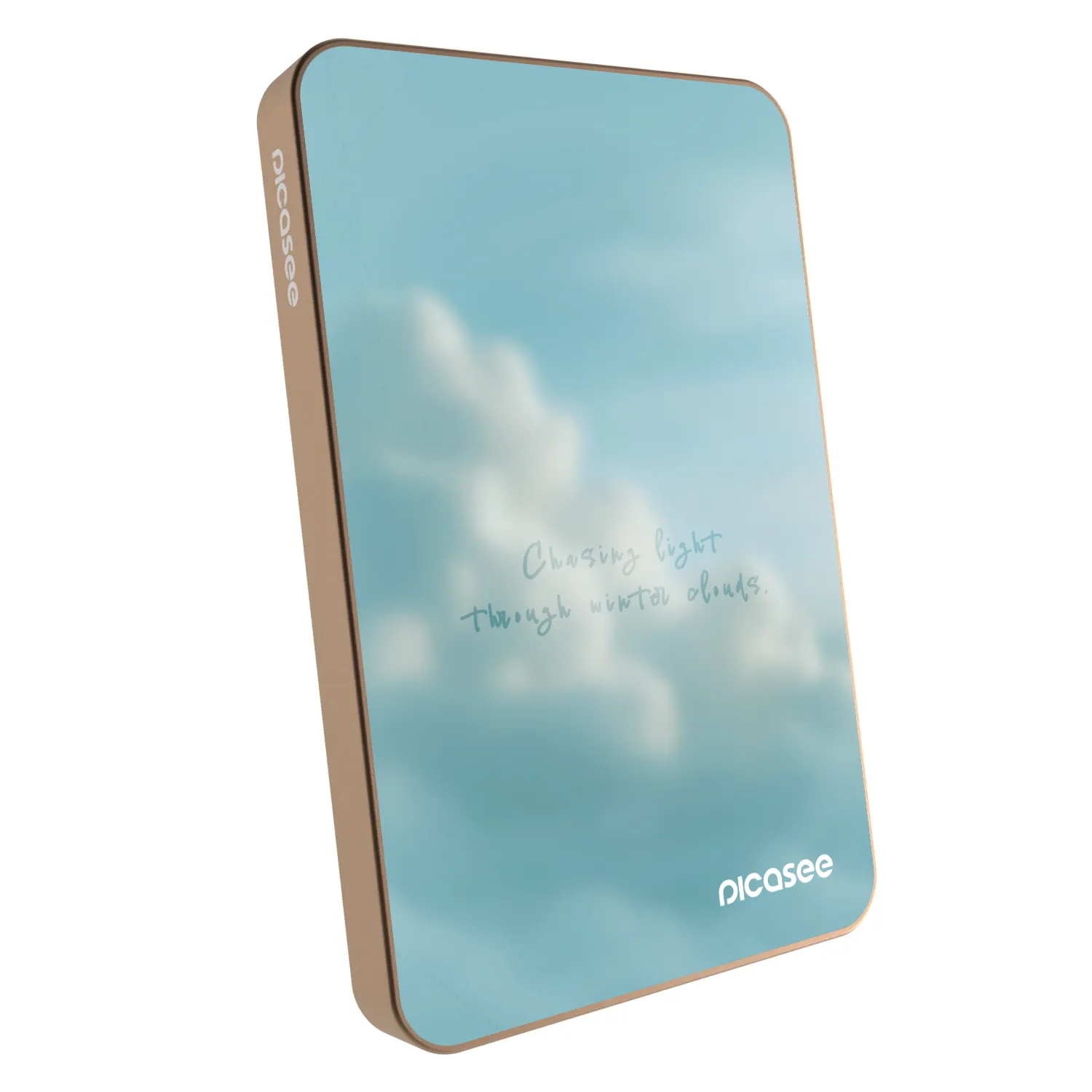 Picasee Powerbank z MagSafe 5 000 mAh Złoty - CHASiNG LIGHT