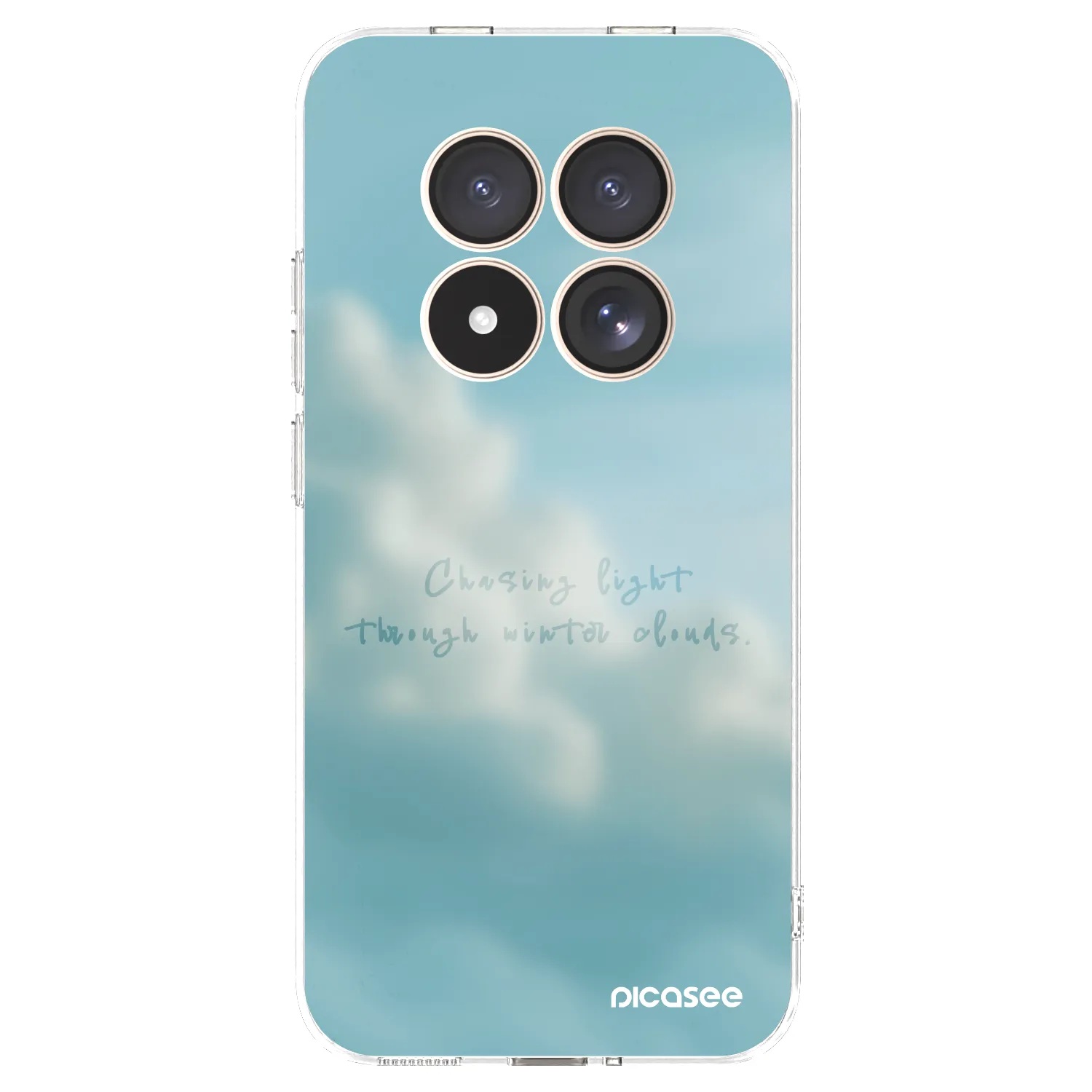 Picasee silikonowe przeźroczyste etui na Xiaomi Redmi Note 15 Pro 4G - CHASiNG LIGHT