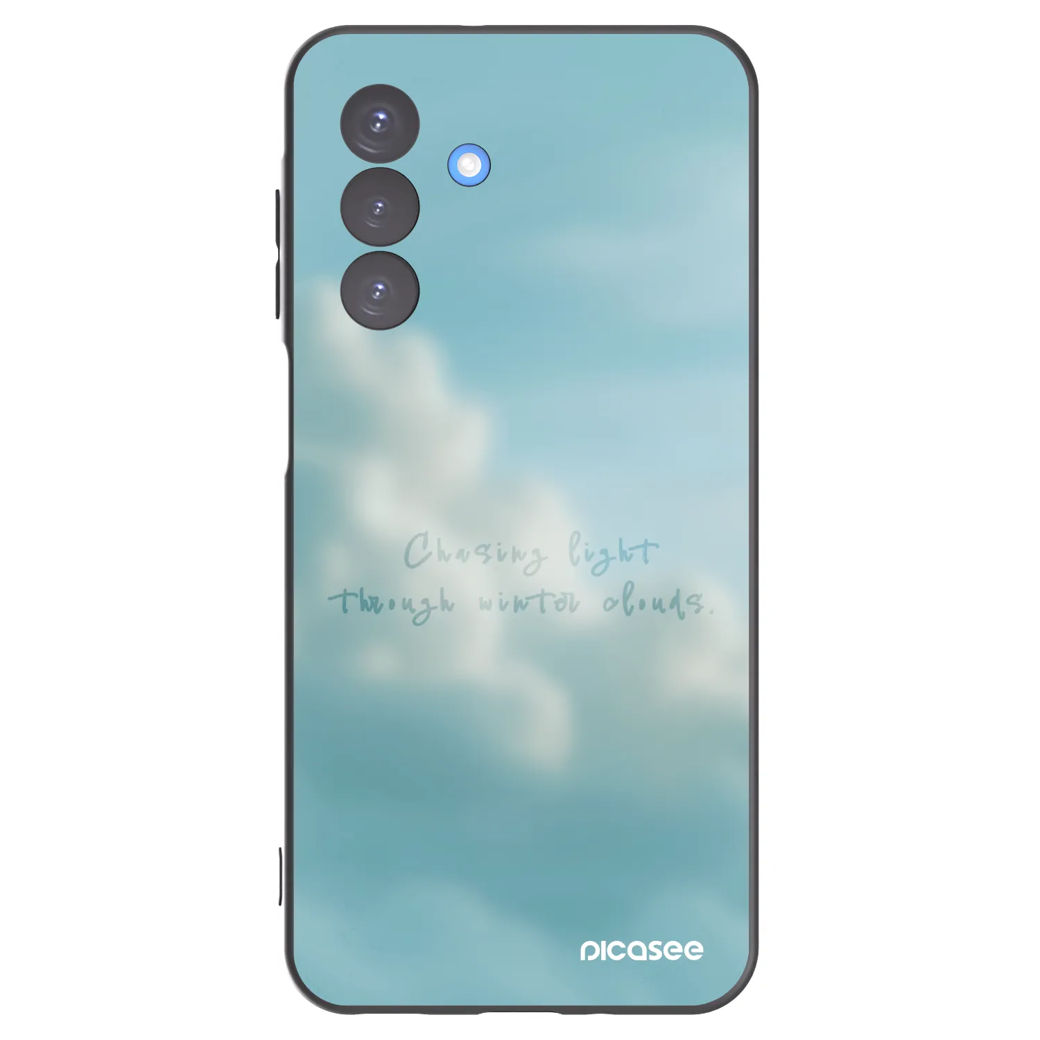 Picasee silikonowe czarne etui na Samsung Galaxy A17 5G - CHASiNG LIGHT