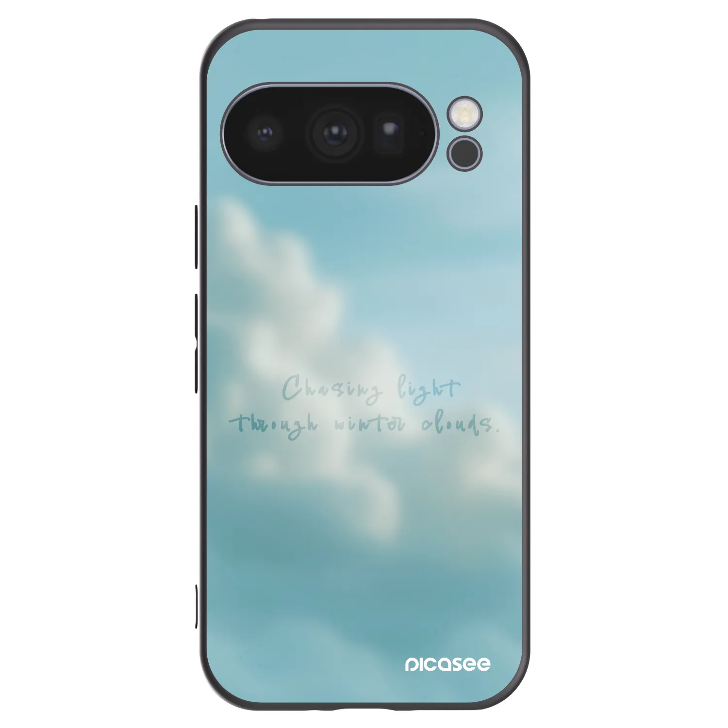 Picasee silikonowe czarne etui na Google Pixel 10 Pro - CHASiNG LIGHT