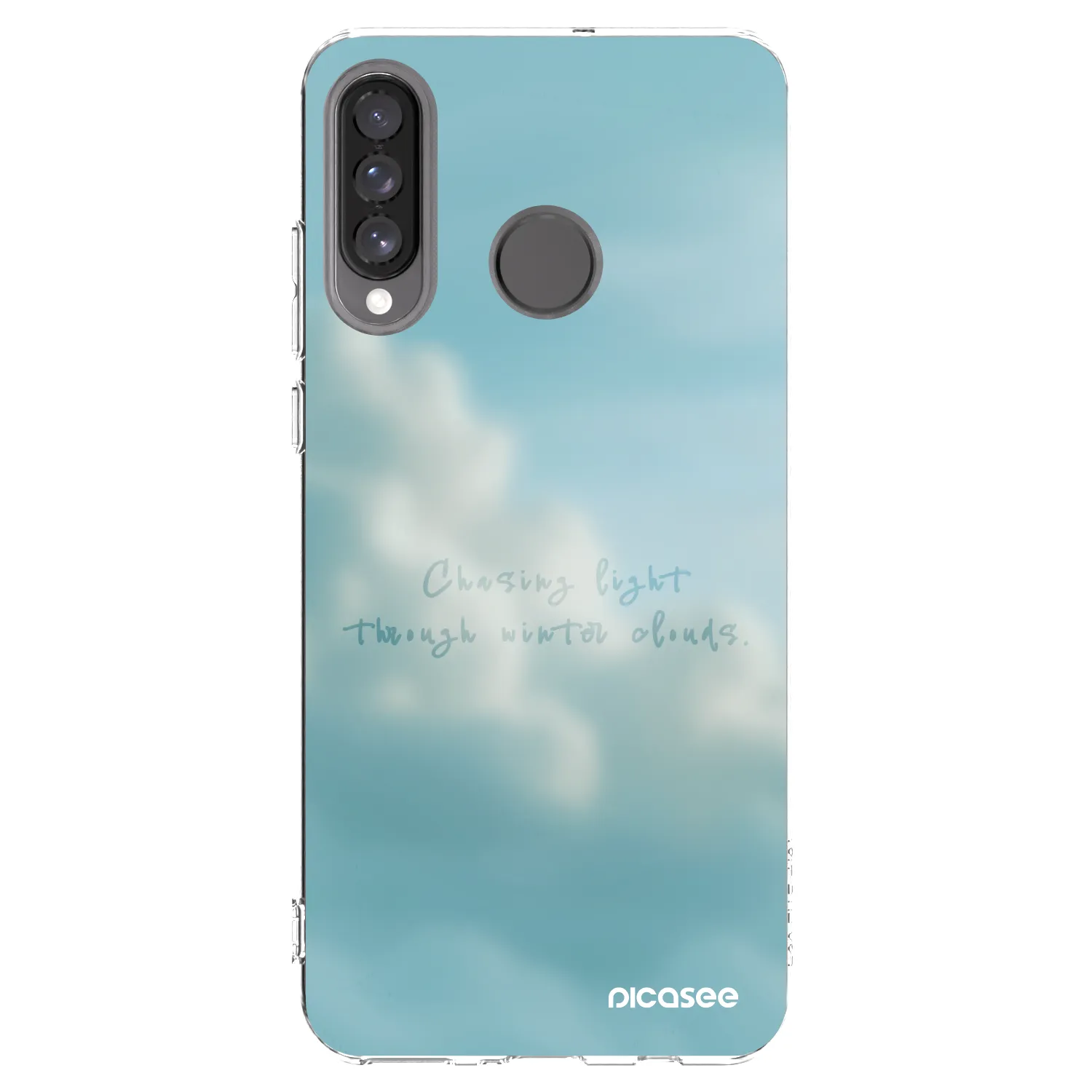 Picasee silikonowe przeźroczyste etui na Huawei P30 Lite - CHASiNG LIGHT