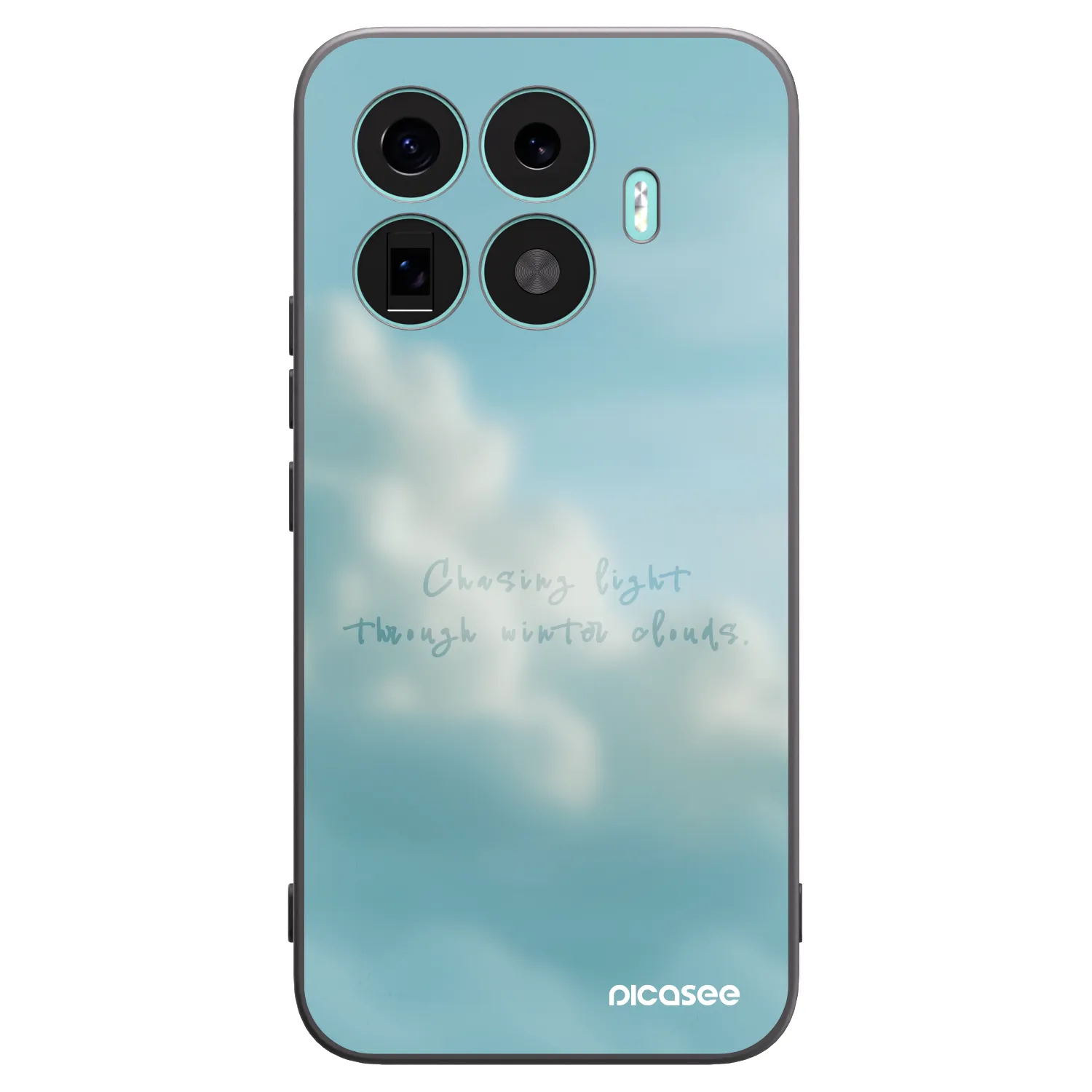 Picasee silikonowe czarne etui na Xiaomi 17T Pro - CHASiNG LIGHT