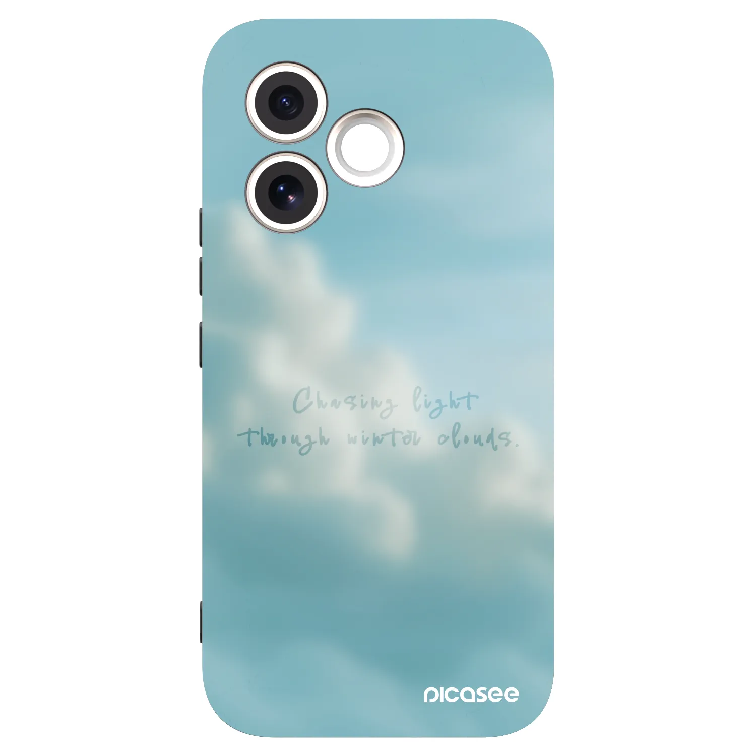Picasee silikonowe czarne etui na Honor 600 Lite - CHASiNG LIGHT