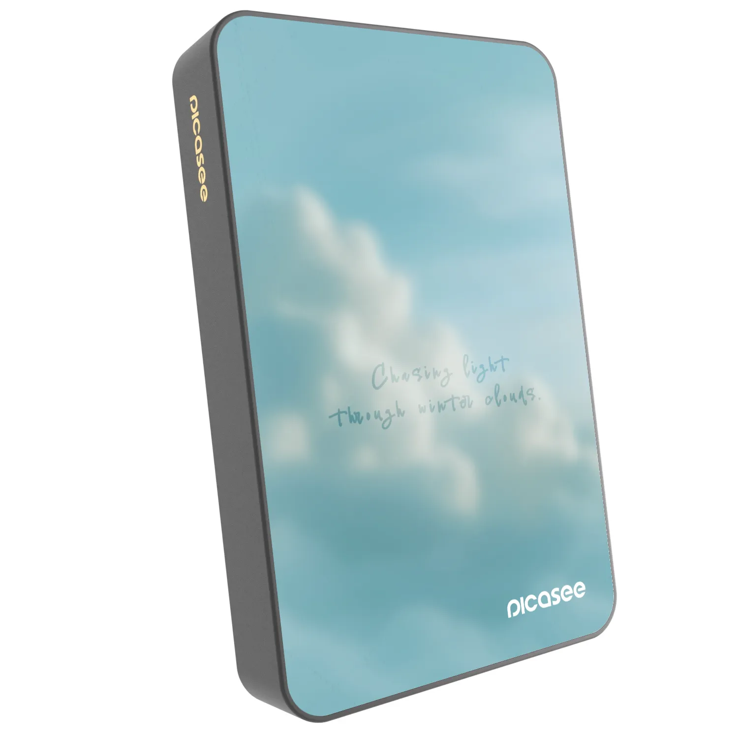 Picasee Powerbank z MagSafe 10 000 mAh Szary - CHASiNG LIGHT