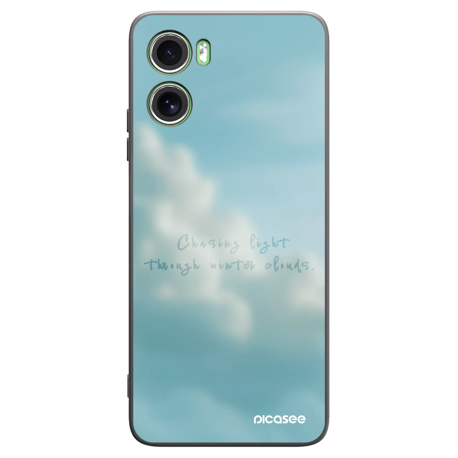 Picasee silikonowe czarne etui na Motorola Moto G06 - CHASiNG LIGHT