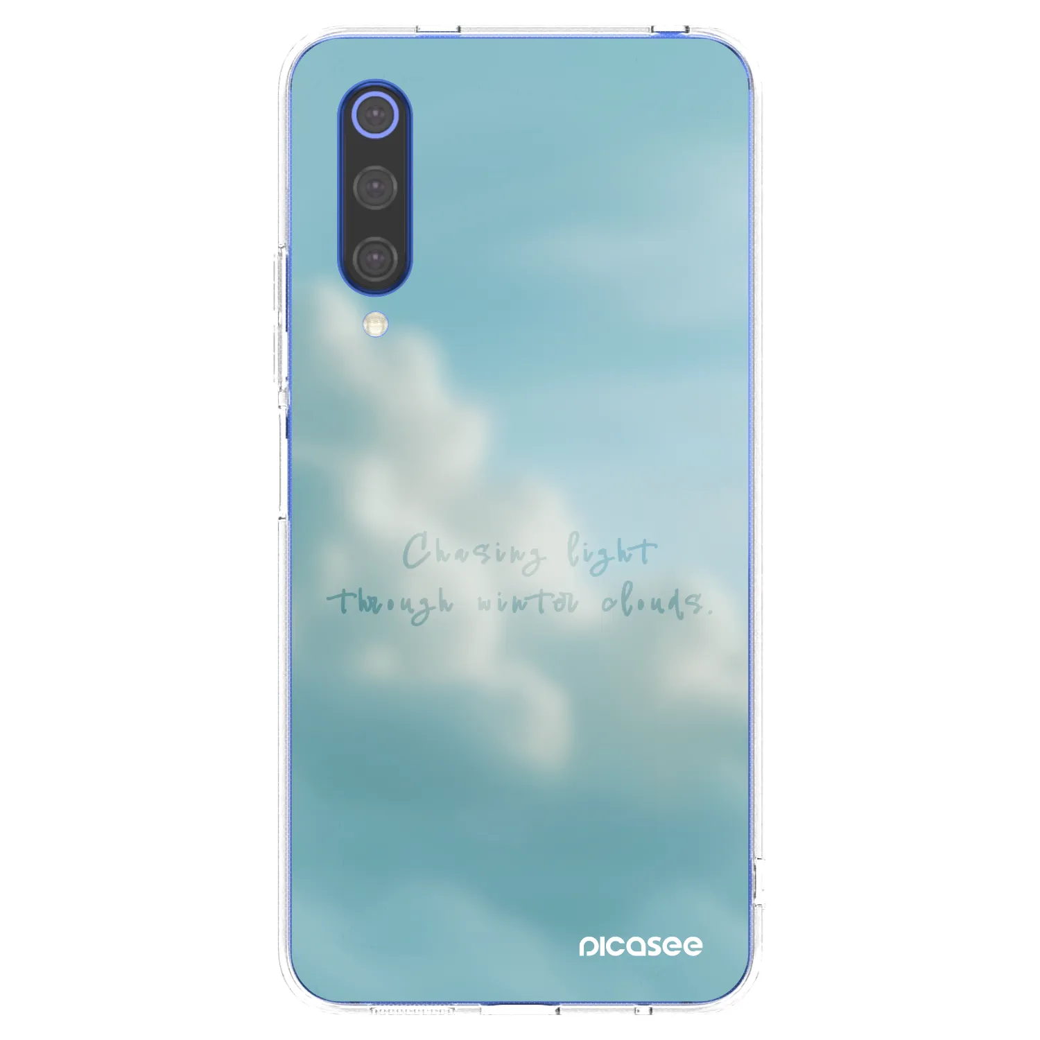 Picasee silikonowe przeźroczyste etui na Xiaomi Mi 9 SE - CHASiNG LIGHT