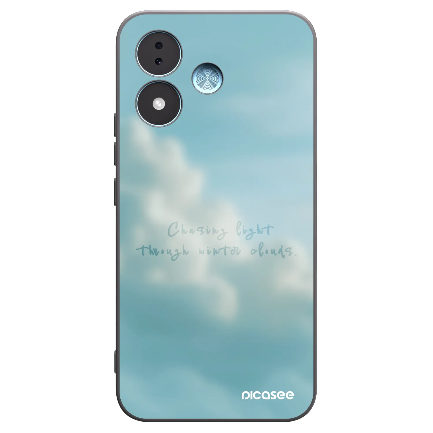 Picasee silikonowe czarne etui na Xiaomi Redmi Note 17 5G - CHASiNG LIGHT
